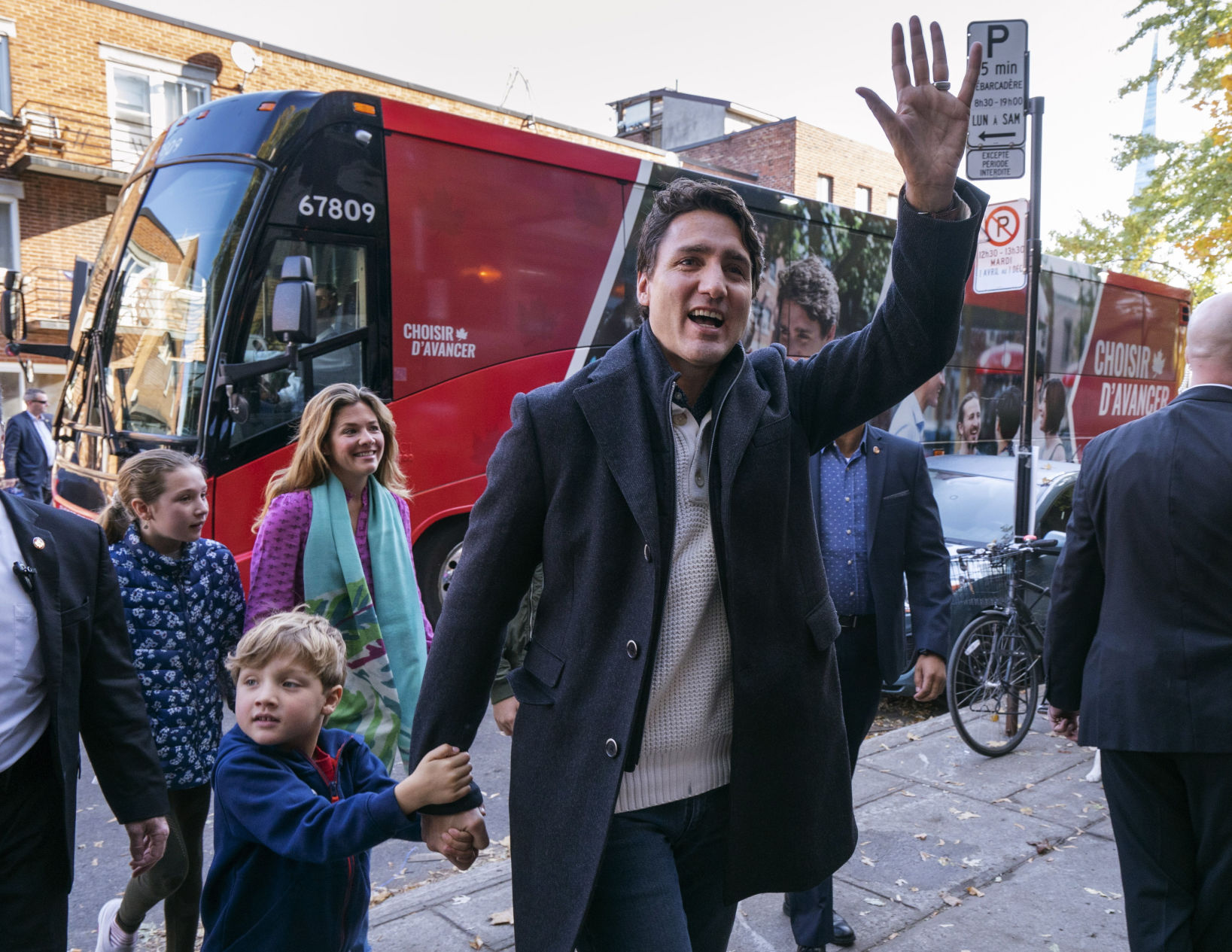 APTOPIX Canada Election